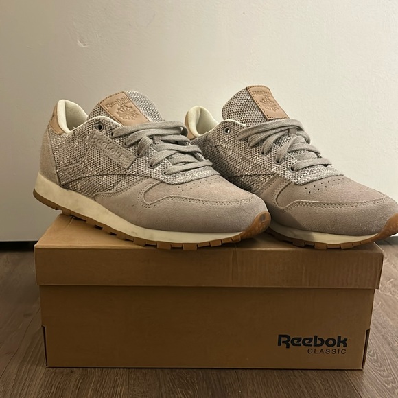 Reebok - Classic - Grey/Chalk/Lilac Ash - Picture 1 of 4